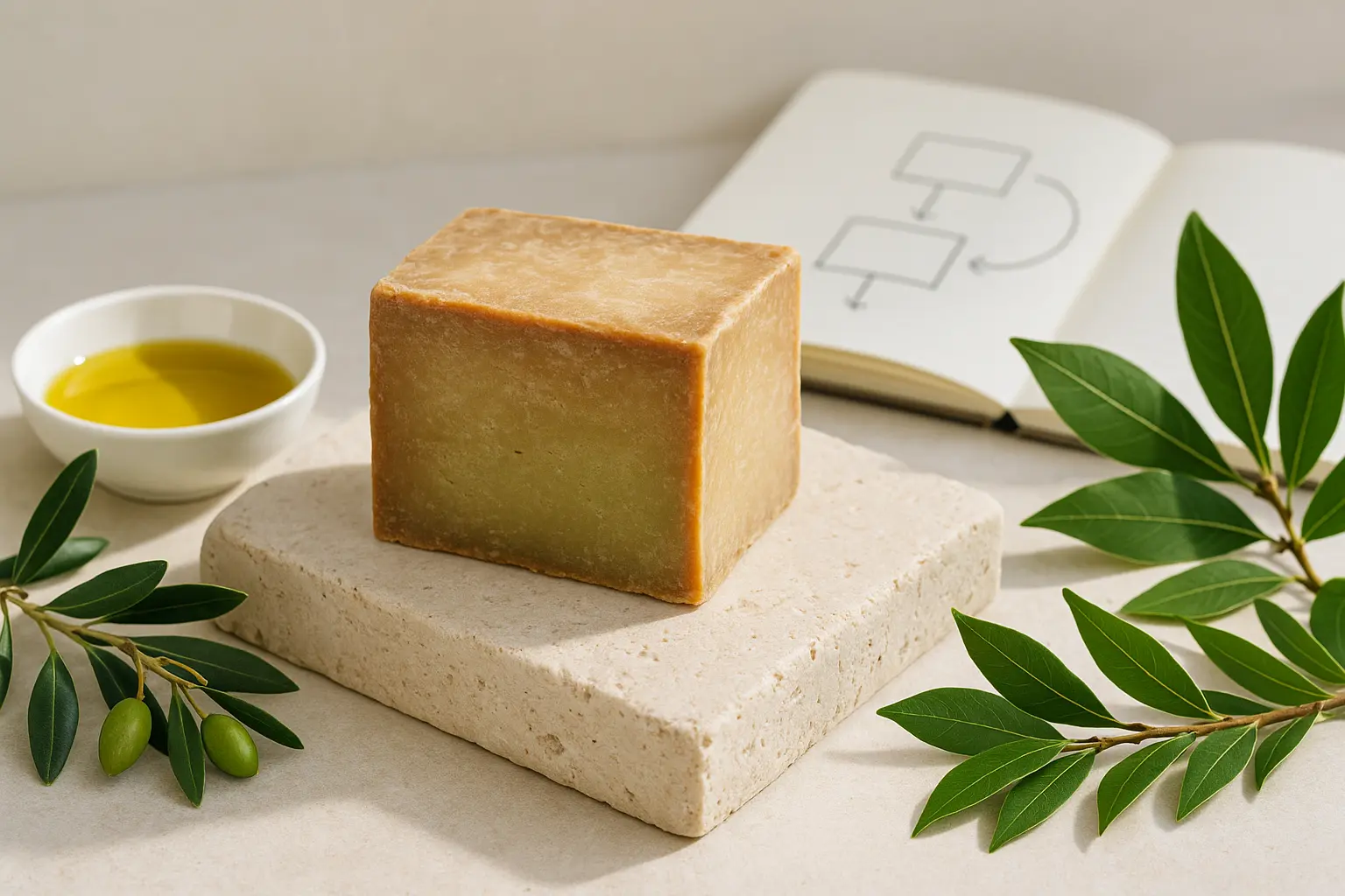 Savon d'Alep pour la dermatite atopique : nettoyage doux, ce qui compte vraiment
