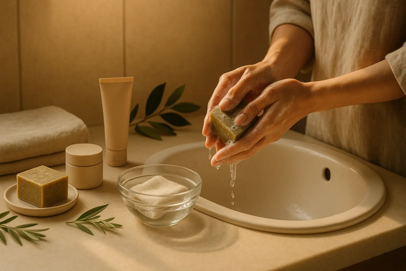 Morgenroutine in 10 Minuten: naturnah gepflegt und wach ohne 5 Produkte
