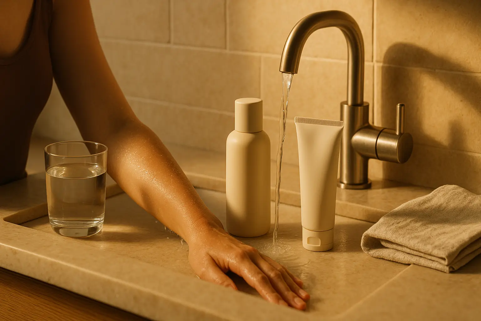 Sommerhaut ohne Sonnenstress: Pflegeplan für Hitze, Salz- und Chlorwasser