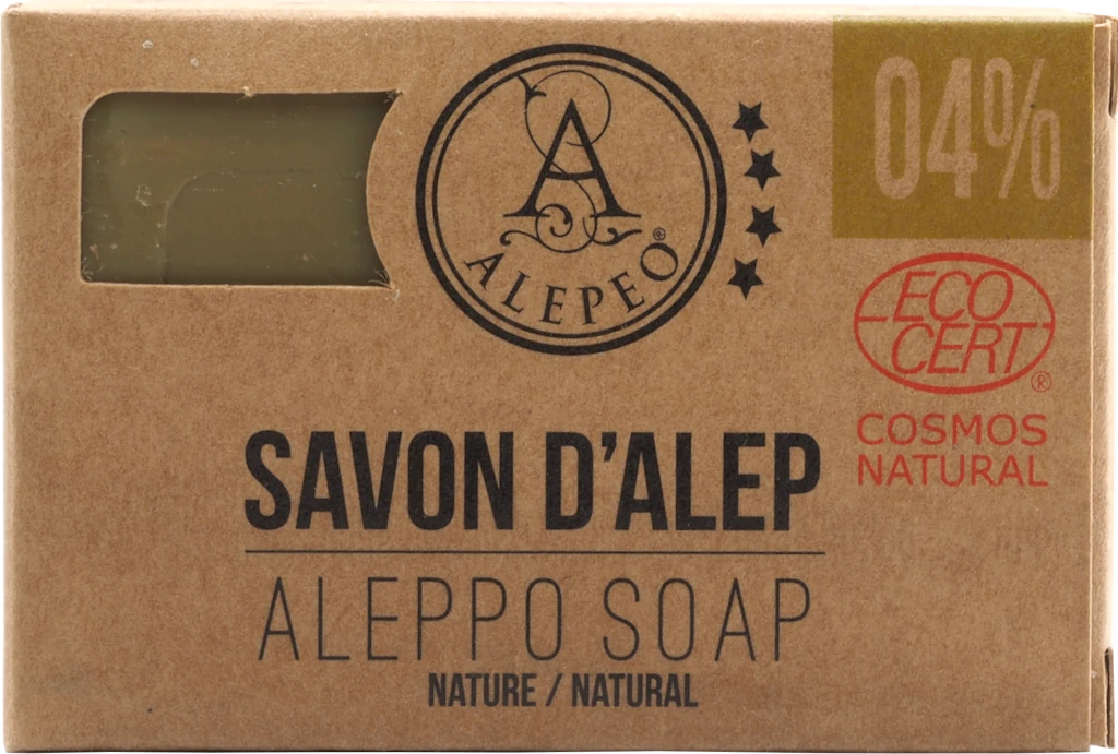 ALEPEO Aleppo Olive Oil Soap with 4% Laurel Oil