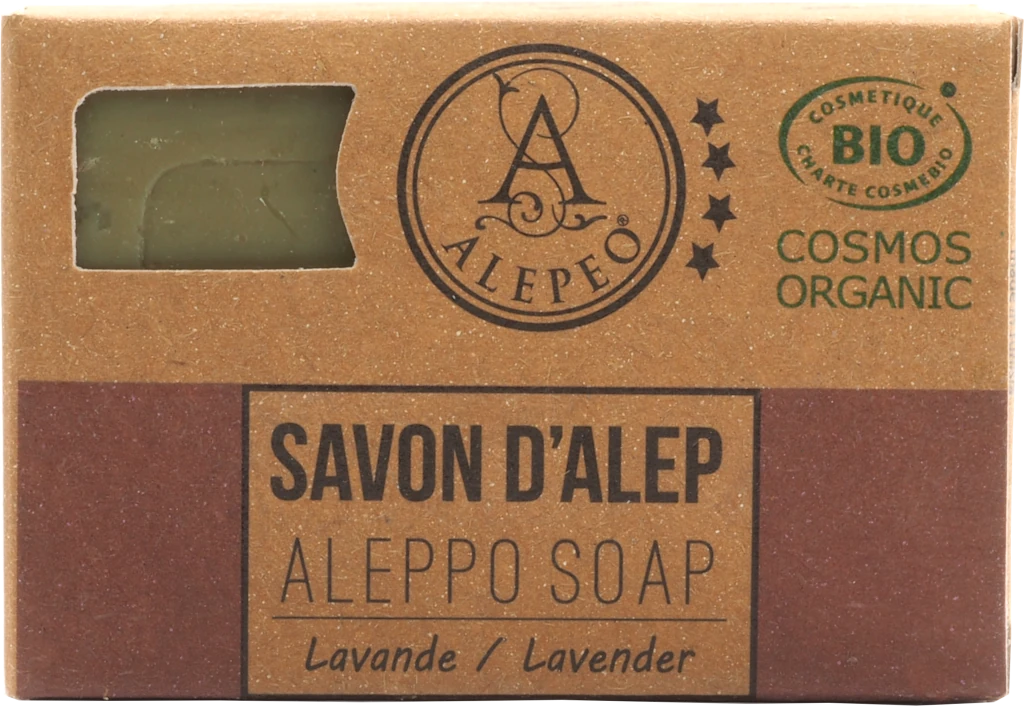 ALEPEO Aleppo Olive Oil Soap with Lavender Scent