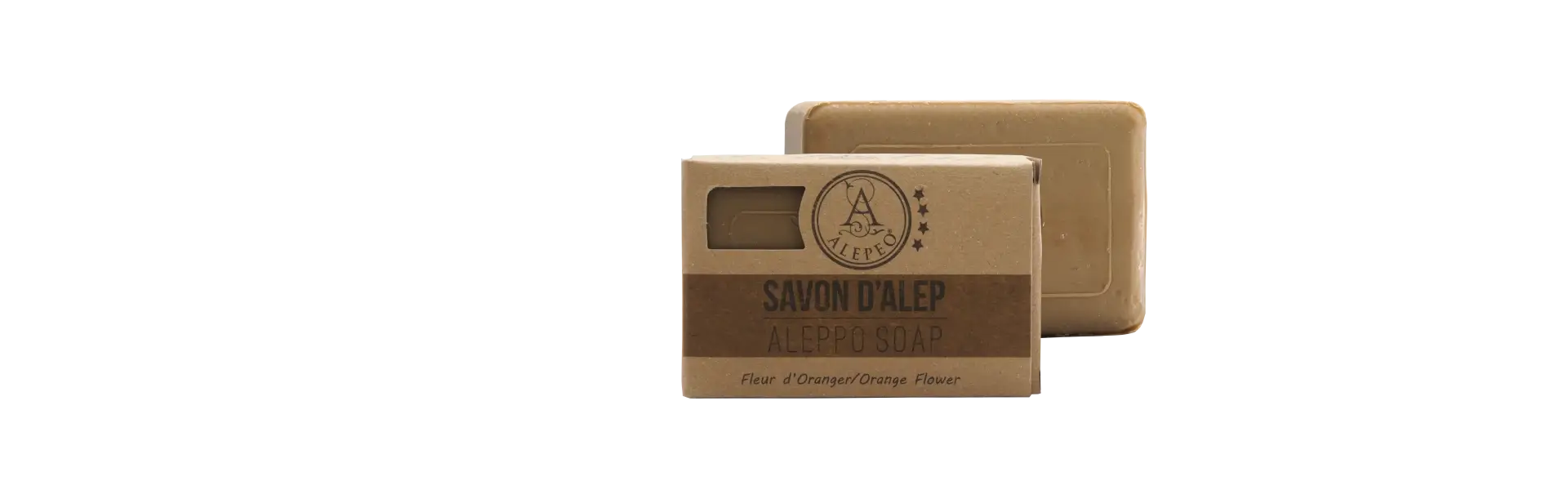 ALEPEO Aleppo olive oil soap with orange scent